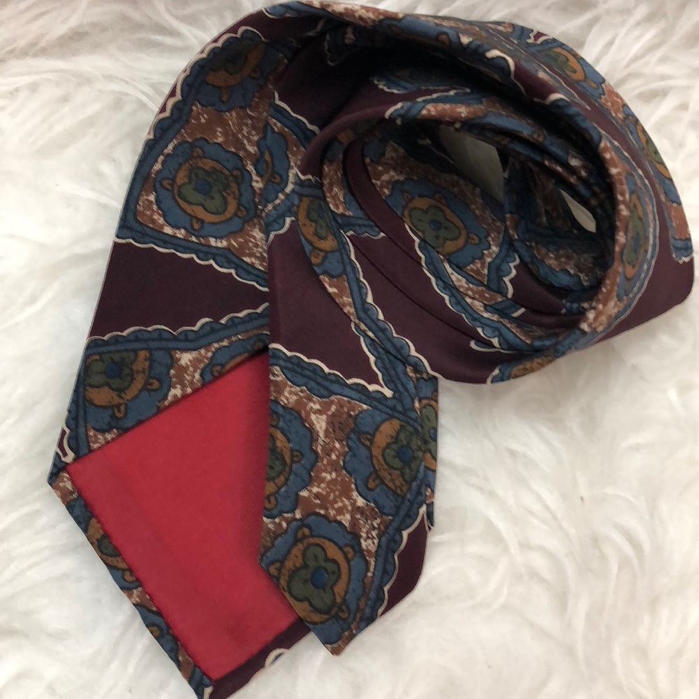 Ted Lapidus Italy Silk Tie - Picture 5 of 10